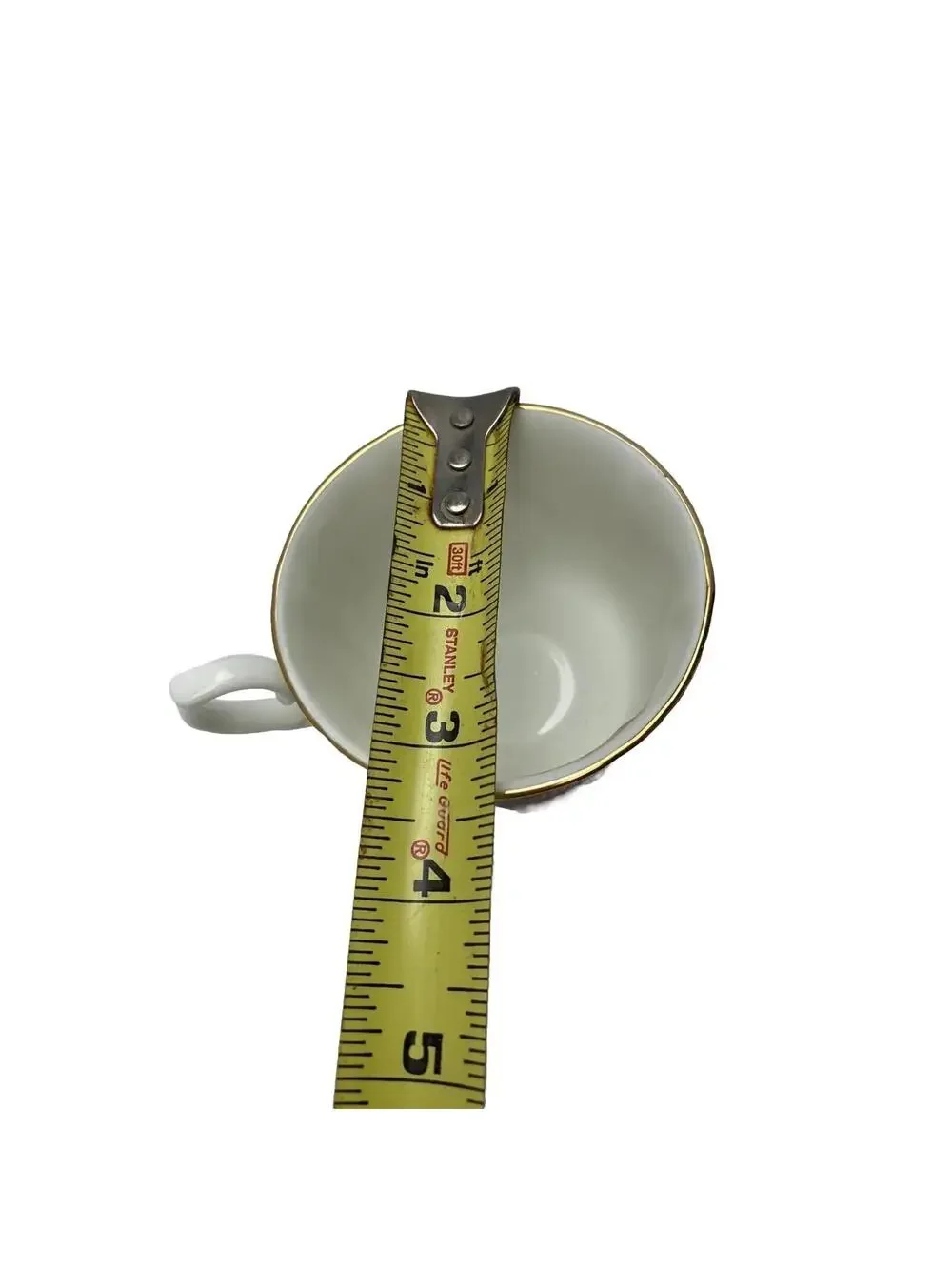 Gold Rim Tea Cup Vintage Fine China Collectible Elegant Tea Party Cup